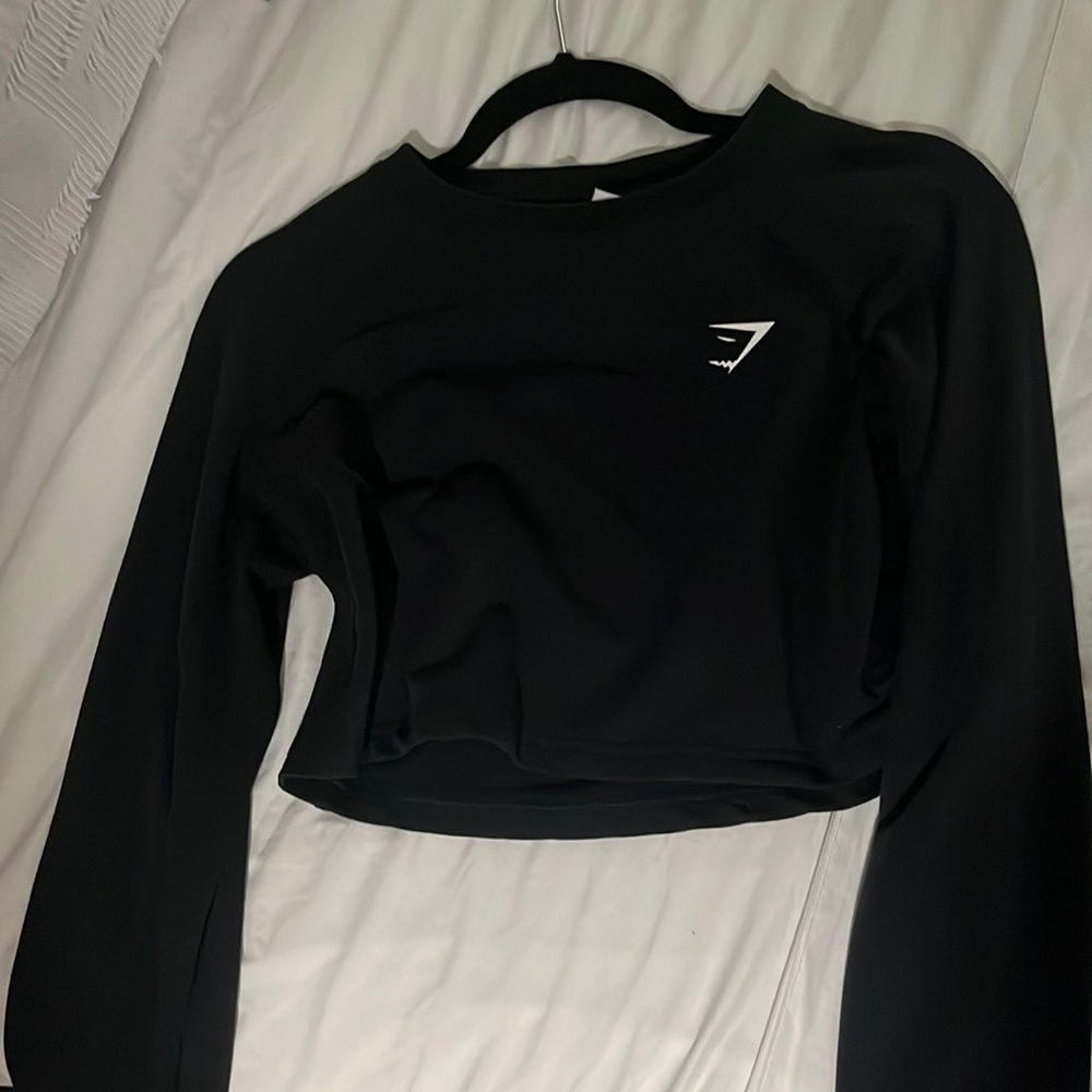 Gymshark cropped long sleeve !